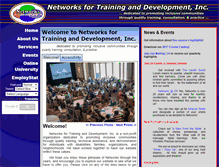 Tablet Screenshot of networksfortraining.org